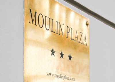 Moulin Plaza Plaque